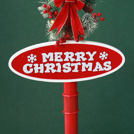 Decoración Navideña Iluminada: Papá Noel, Muñeco de Nieve y Árbol con Efecto Nieve - Image 6