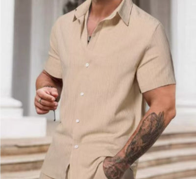 Traje Casual para Hombre con Estampado a Rayas - Image 10