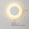 Círculo Sólido 20 Cm Luz Cálida