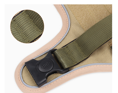 Arnés Reflectivo de Pecho para Perros Grandes con Protección de Impacto - Image 7