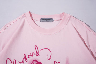 Playera de Algodón con Diseño Cartoon para Hombre y Mujer - Image 13