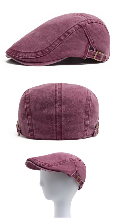 Gorra Vaquera Denim Lavado Retro - Estilo Casual y Versátil - Image 21