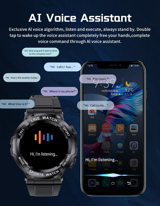 Reloj Inteligente con Monitoreo de Oxígeno en Sangre y Llamadas Bluetooth - Image 17