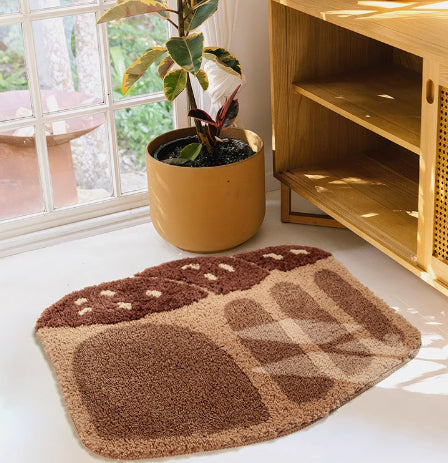 Tapete Decorativo de Piso con Diseño de Pan para Dormitorio - Image 8