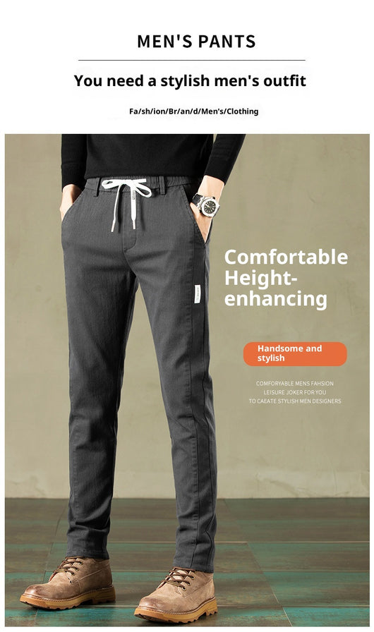 Pantalones Deportivos Rectos Elásticos para Hombre - Image 13