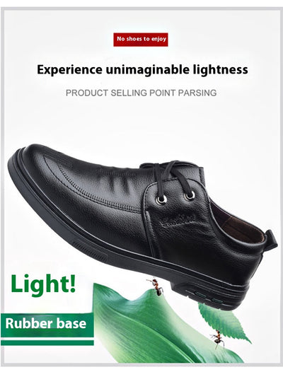 Zapatos Casuales de Cuero Estilo Británico para Hombre - Image 11