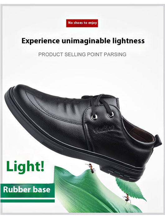 Zapatos Casuales de Cuero Estilo Británico para Hombre - Image 11
