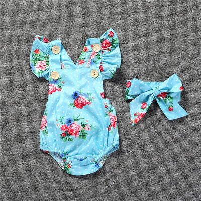 Conjunto de 2 Piezas de Ropa sin Mangas para Bebé Niña - Image 6