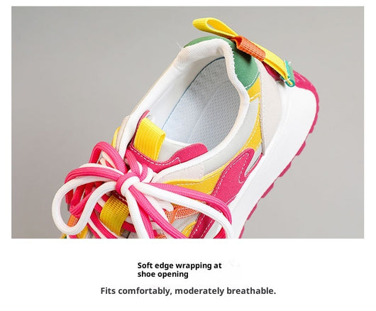Tenis Dad Shoes Mujer Verano Otoño con Plataforma y Detalles en Contraste - Image 19