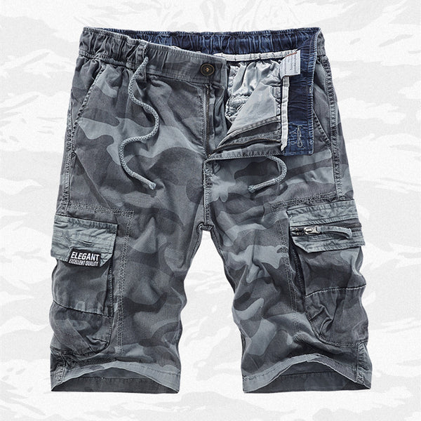 Shorts Deportivos Casuales Holgados de Corte Recto para Hombre