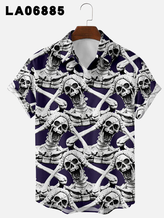 Camiseta Estampado Rayas 3D Impresión Digital Manga Corta - Image 7