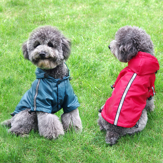 Impermeable con Capucha Cálido para Perros