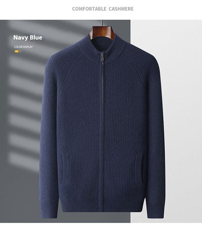 Cardigan Cuello Alto con Cierre Acolchado para Hombre - Image 15