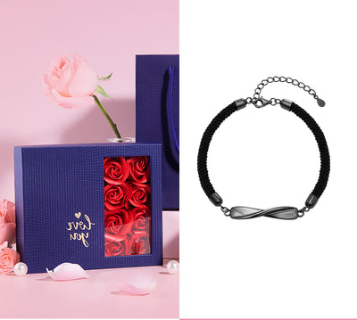 Anillo de Plata Esterlina para Parejas - Diseño Minimalista Romántico - Image 5