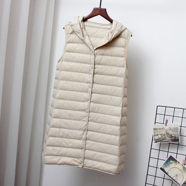 Chaleco Deportivo Ligero con Capucha - Corte Slim