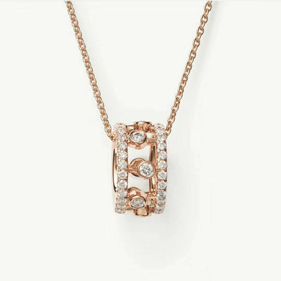 Collar Minimalista Círculo Pequeño - Elegancia Versátil para Oficina - Image 2