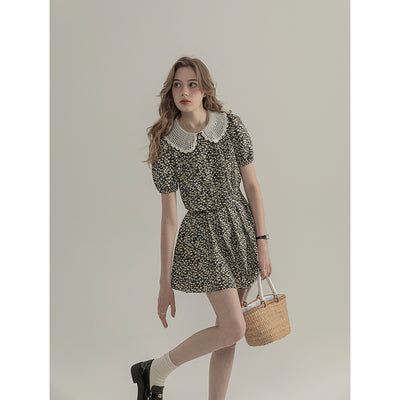 Blusa Floral con Mangas Abullonadas para Mujer - Image 13