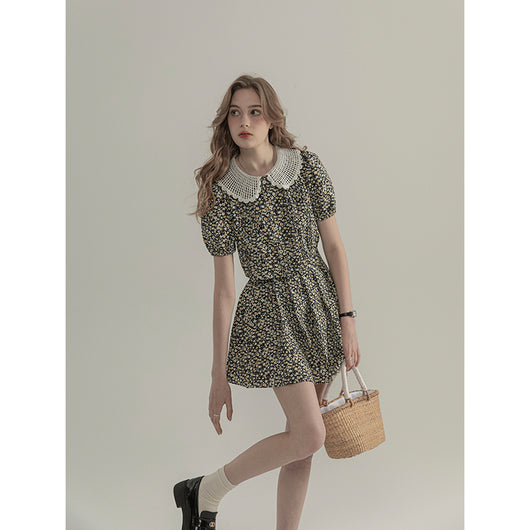 Blusa Floral con Mangas Abullonadas para Mujer - Image 13
