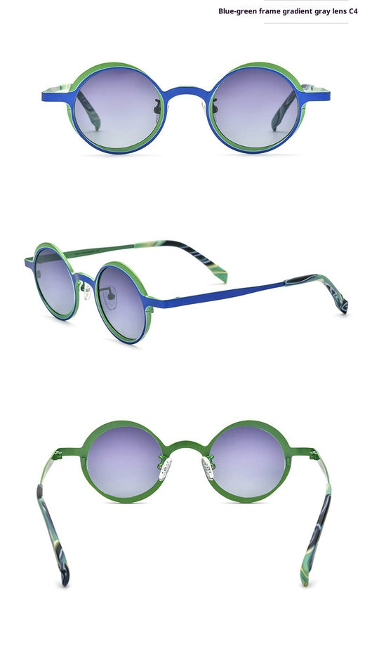 Gafas de Sol Personalizadas Multicolor de Titanio Puro para Mujer - Image 12
