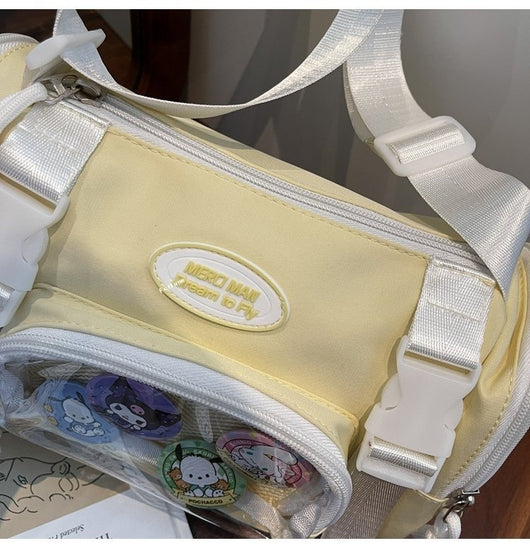 Bolsa Crossbody Transparente Estilo Preppy - Image 39