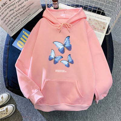 Sudadera Hoodie Oversized de Forro Polar para Mujer - Talla Plus - Image 10