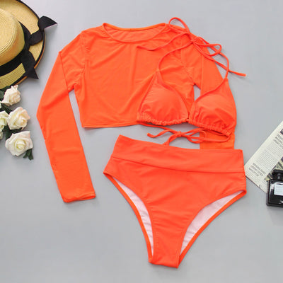 Bikini Deportivo de Tres Piezas con Malla Transpirable - Image 5