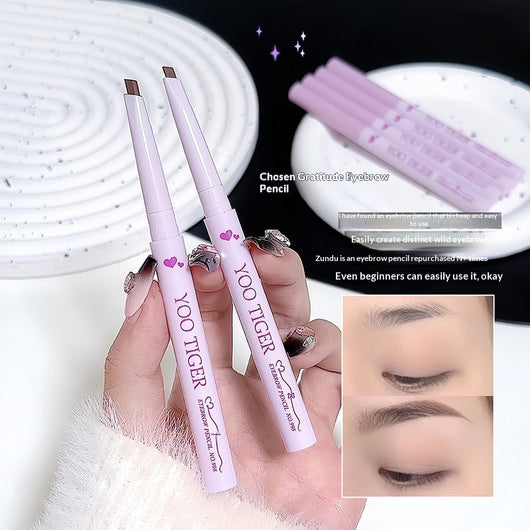 Lápiz de Cejas Triangular Dual con Punta Ultrafina para Cejas Naturales - Image 10