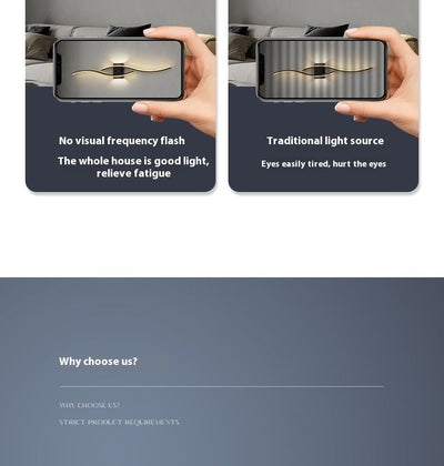 Lámpara de Pared Minimalista para Cabecera - Diseño Moderno - Image 10