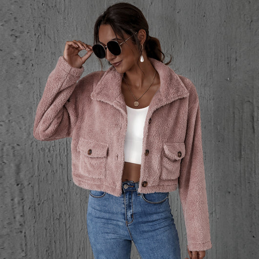 Chaqueta Térmica para Mujer con Forro de Peluche Sintético - Image 5