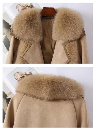 Chaqueta de Piel Sintética Tipo Zorro para Mujer - Image 15