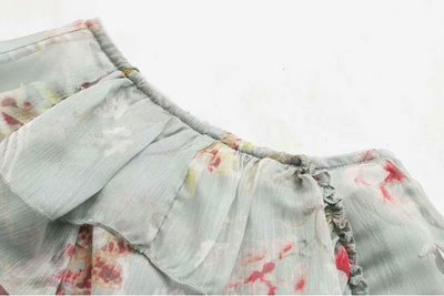 Jumpsuit Elegante de Encaje Floral con Manga Larga y Cintura Alta - Image 17