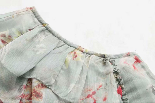Jumpsuit Elegante de Encaje Floral con Manga Larga y Cintura Alta - Image 17