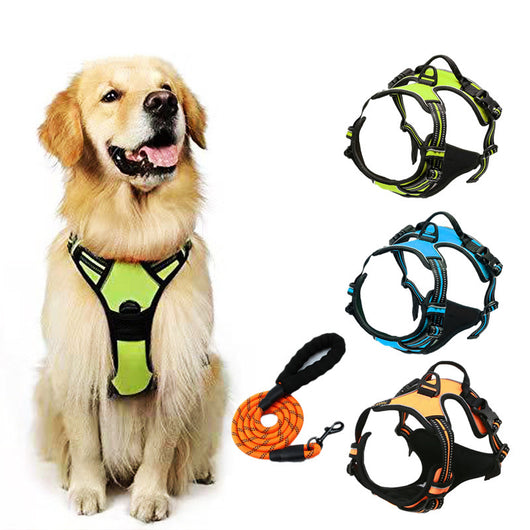 Chaleco Protector Reflectante para Perros con Amortiguación de Impactos