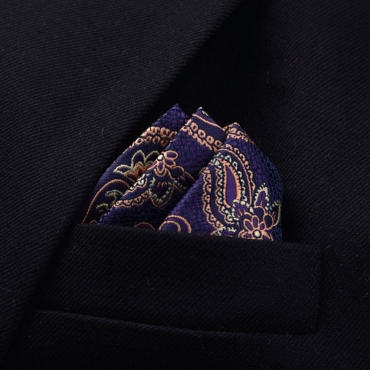 Pañuelo de Bolsillo Estampado para Hombre - Accesorios Formales y Casual Business - Image 36