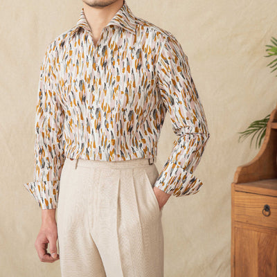 Cardigan de Algodón con Estampado Floral para Hombre - Image 2