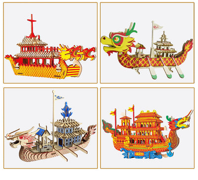 Maqueta de Barco Pirata de Madera Armado - Decoración Coleccionable - Image 10