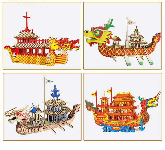 Maqueta de Barco Pirata de Madera Armado - Decoración Coleccionable - Image 10