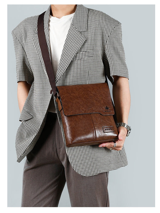 Mochila Vertical Casual para Hombre con Cubierta Protectora - Image 12