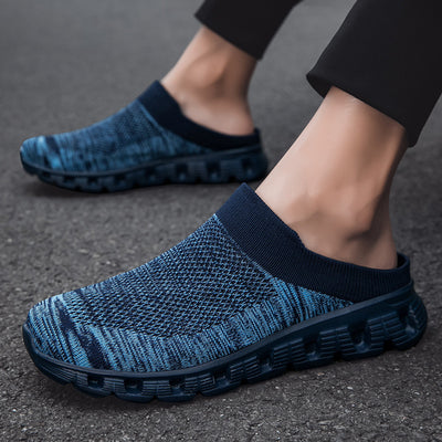 Mocasines Slip-On Flyknit Respirable - Zapatos Deportivos Casuales Trendy