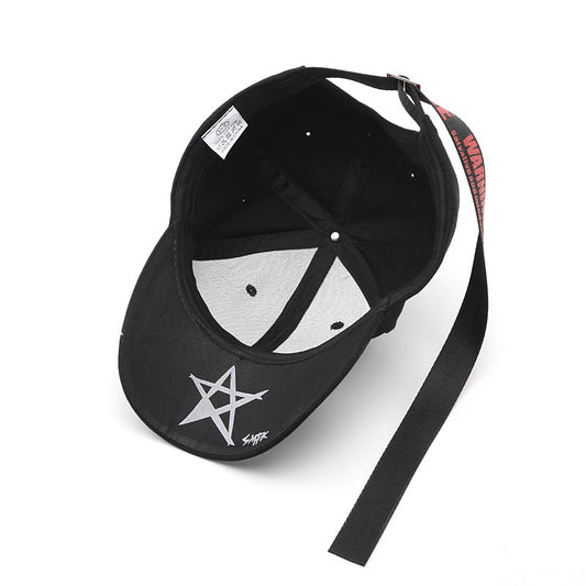 Gorra de Béisbol con Diseño Graffiti Personalizado y Visera Curvada - Image 2