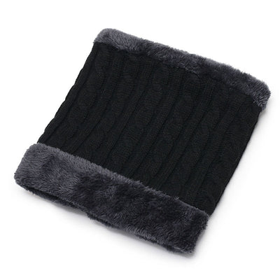 Bufanda Térmica Acolchada de Punto para Hombre - Image 2