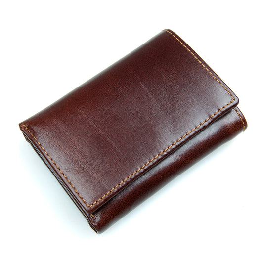 Billetera de Cuero Estilo Retro con Protección Anti-Escaneo - Image 10