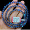Labradorite Strong Azul Color Crystal Bracelet Royal blue0510