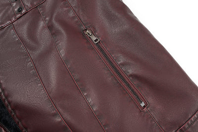 Chaqueta de Cuero PU para Hombre - Primavera y Otoño - Image 10