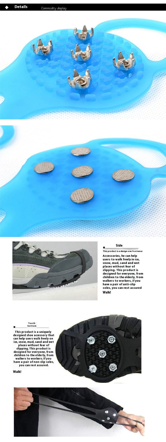 Tacos Antideslizantes para Botas de Senderismo y Camping - Image 12