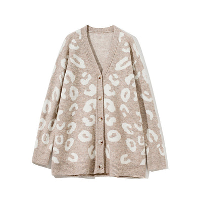 Cardigan Tejido Cuello V Otoño Invierno para Mujer - Image 13