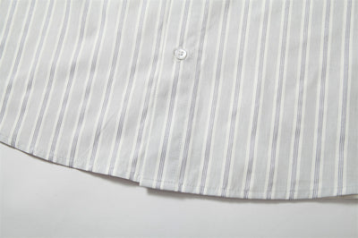 Camisa Manga Larga Hombre con Estampado de Letras Diseño Oversize - Image 11