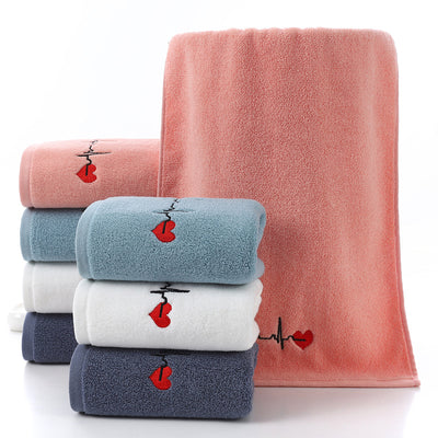 Toalla de Algodón Absorbente Reforzada con Bordado - Image 3