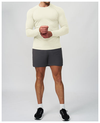 Playera Deportiva Manga Larga Transpirable de Secado Rápido para Hombre - Image 37
