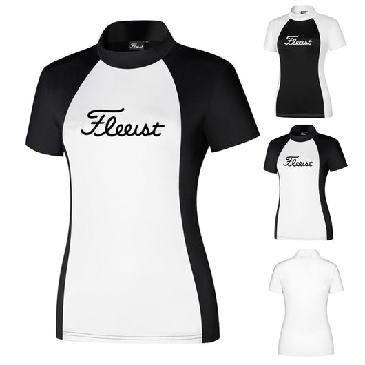 Polo Deportivo Transpirable de Manga Corta - Protección Solar para Verano y Otoño